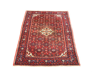 Perserteppich - Nomadic 205 x 147 cm - rot