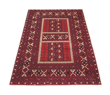 Afghan Teppich 244 x 157 cm - rot
