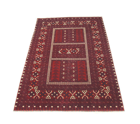 Afghan Teppich 246 x 163 cm - rot