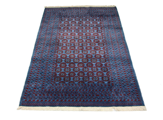 Afghan Teppich - Buchara 286 x 198 cm - blau
