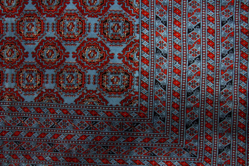 Afghan Teppich - Buchara 286 x 198 cm - blau