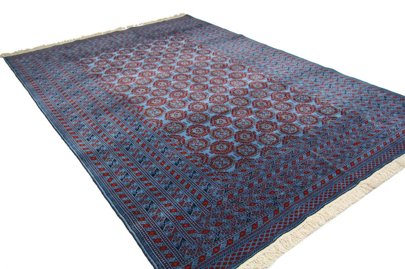 Afghan Teppich - Buchara 286 x 198 cm - blau