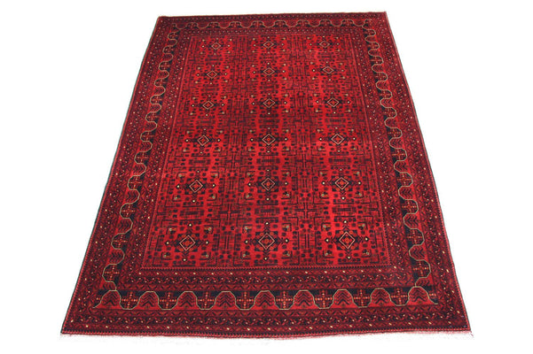 Afghan Teppich - Kunduz 290 x 207 cm - rot