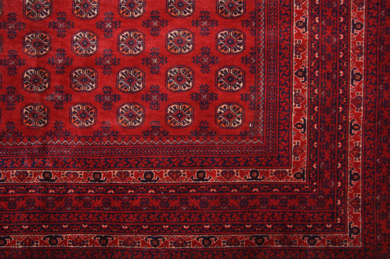 Afghan Teppich - Buchara 293 x 192 cm - rot