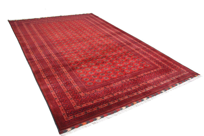 Afghan Teppich - Buchara 293 x 192 cm - rot