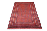 Afghan Teppich - Buchara 296 x 191 cm - rot