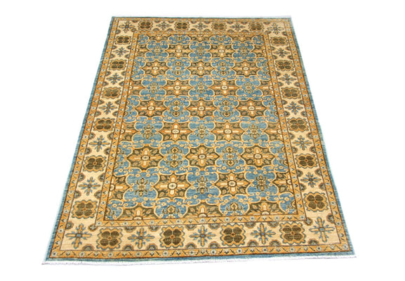 Ziegler Teppich - Kazak 255 x 183 cm - blau