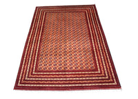 Afghan Teppich - Buchara 294 x 199 cm - rot