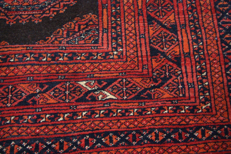 Afghan Teppich - Buchara 275 x 198 cm - rot