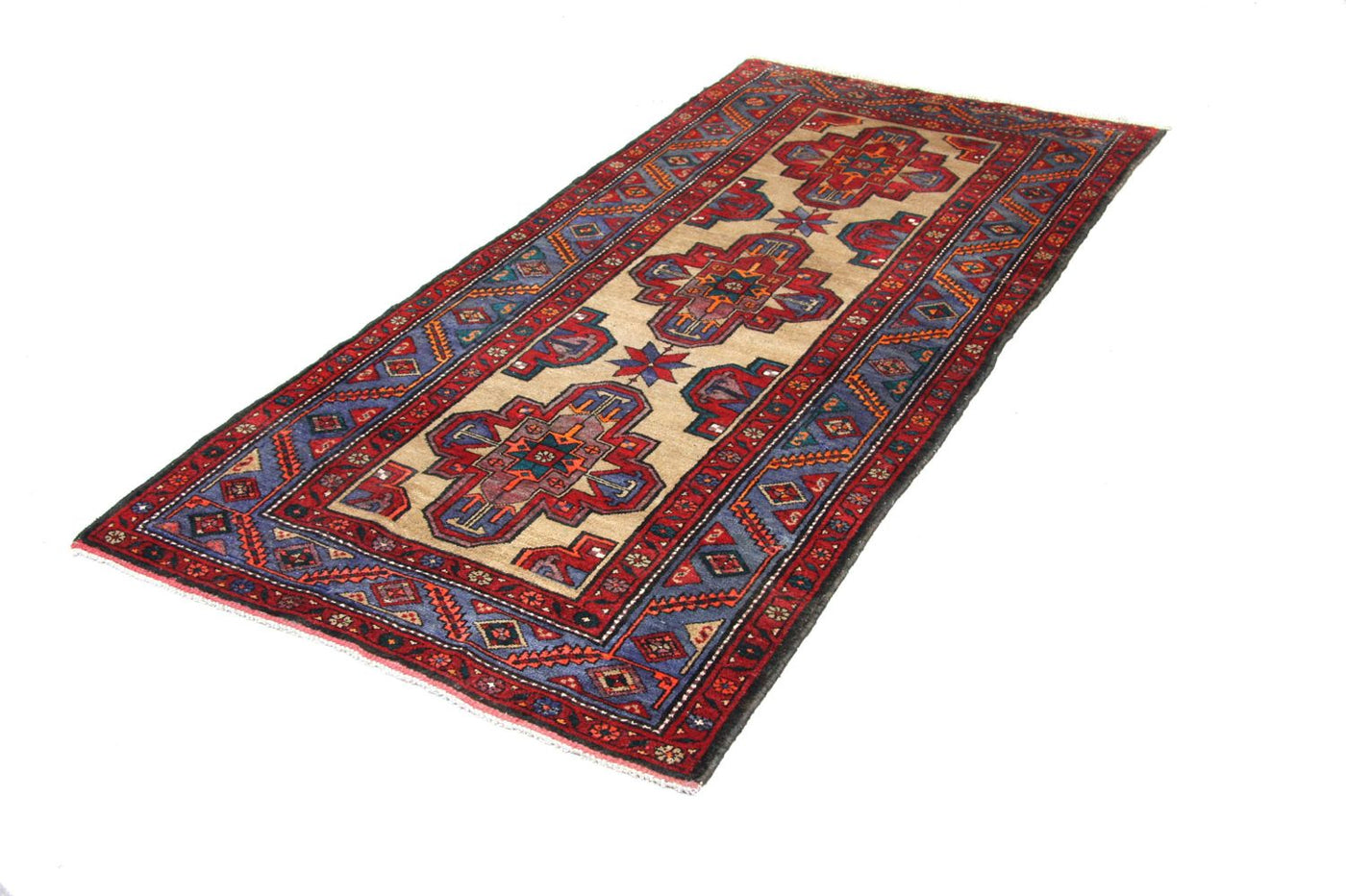 Perserteppich - Nomadic 245 x 120 cm - blau