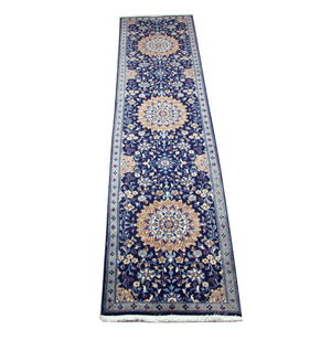 Perserteppich - Nain 340 x 80 cm Teppich Läufer