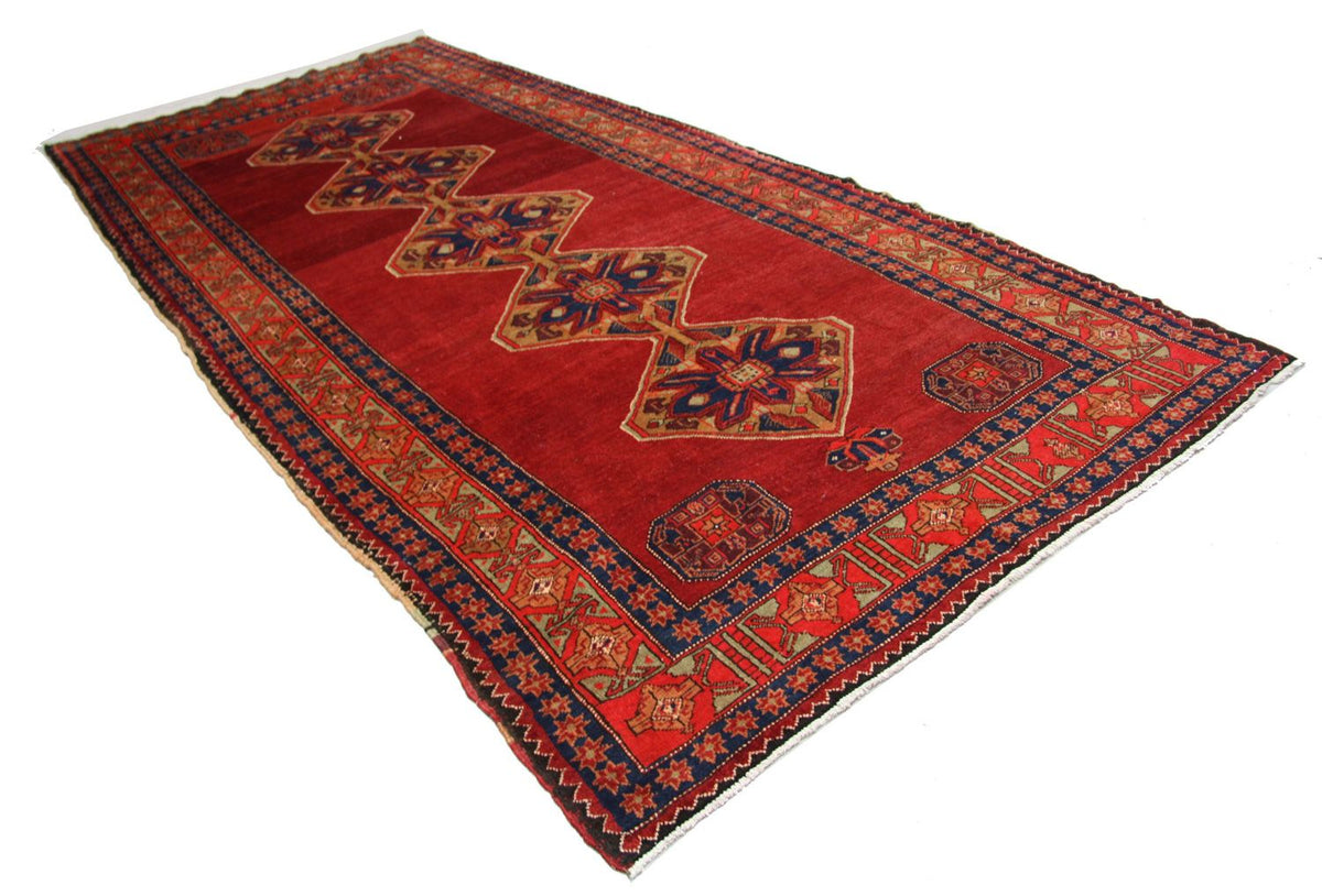 Perserteppich - Nomadic 369 x 178 cm - rot