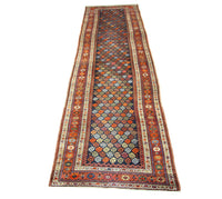 Ziegler Teppich - Kazak 440 x 113 cm - braun