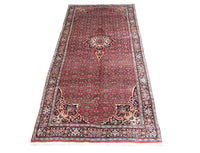 Perserteppich - Bidjar 350 x 170 cm - rot
