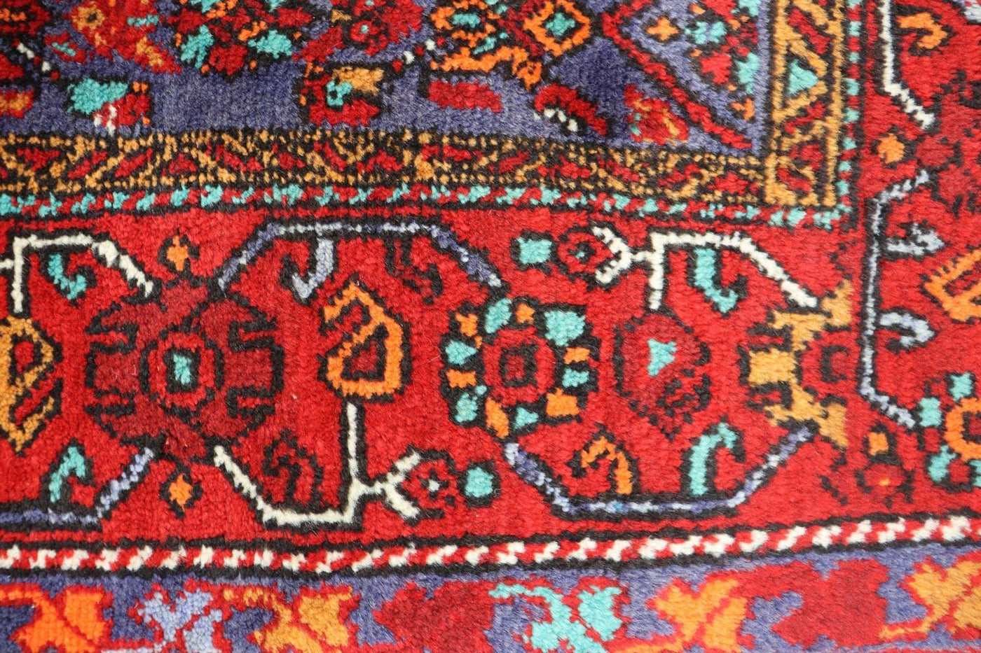 Perserteppich - Nomadic 158 x 101 cm - blau