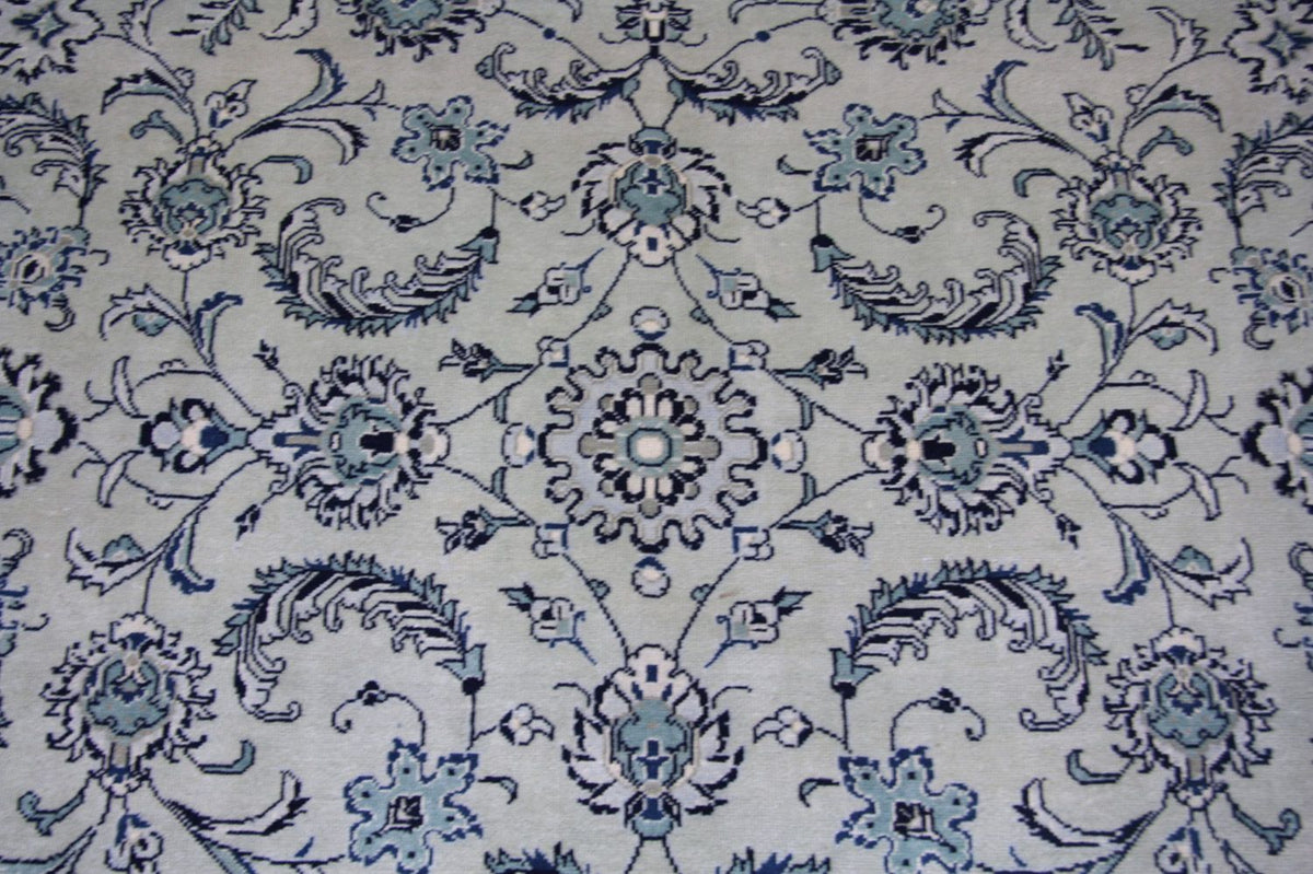 Perserteppich - Keshan 362 x 251 cm - blau