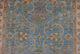 Ziegler Teppich 178 x 123 cm - blau
