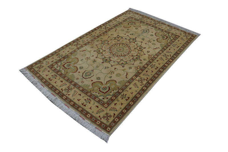 Ziegler Teppich 185 x 117 cm - grün