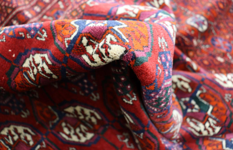 Afghan Teppich - Buchara 180 x 123 cm - rot