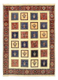 Gabbeh Teppich - Kaschkuli Perser - Royal - 205 x 152 cm - mehrfarbig