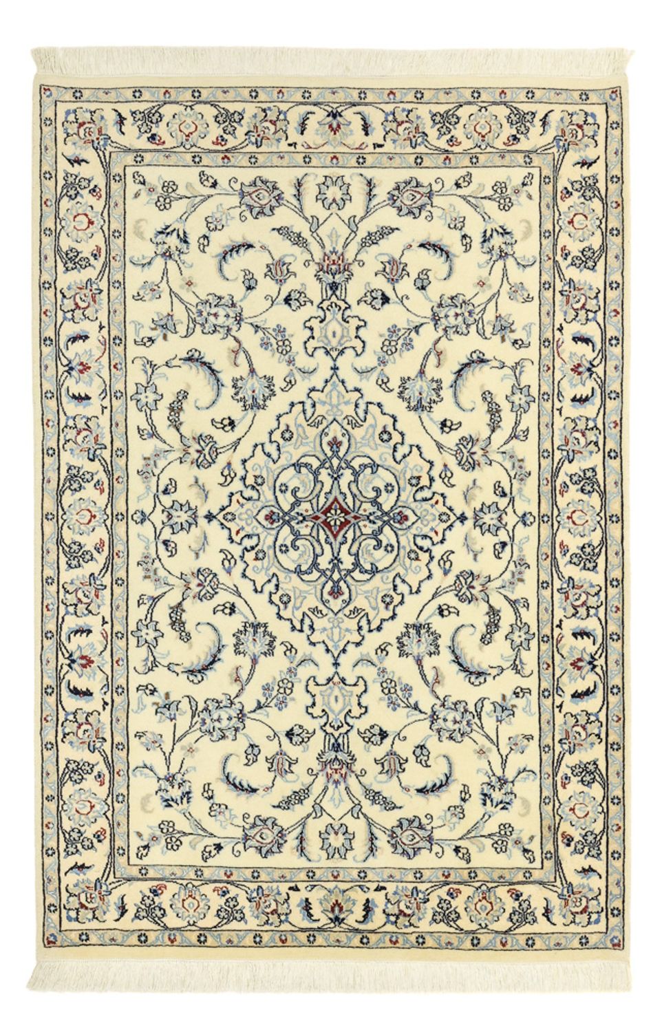 Perserteppich - Nain - Royal - Royal - 159 x 108 cm - beige