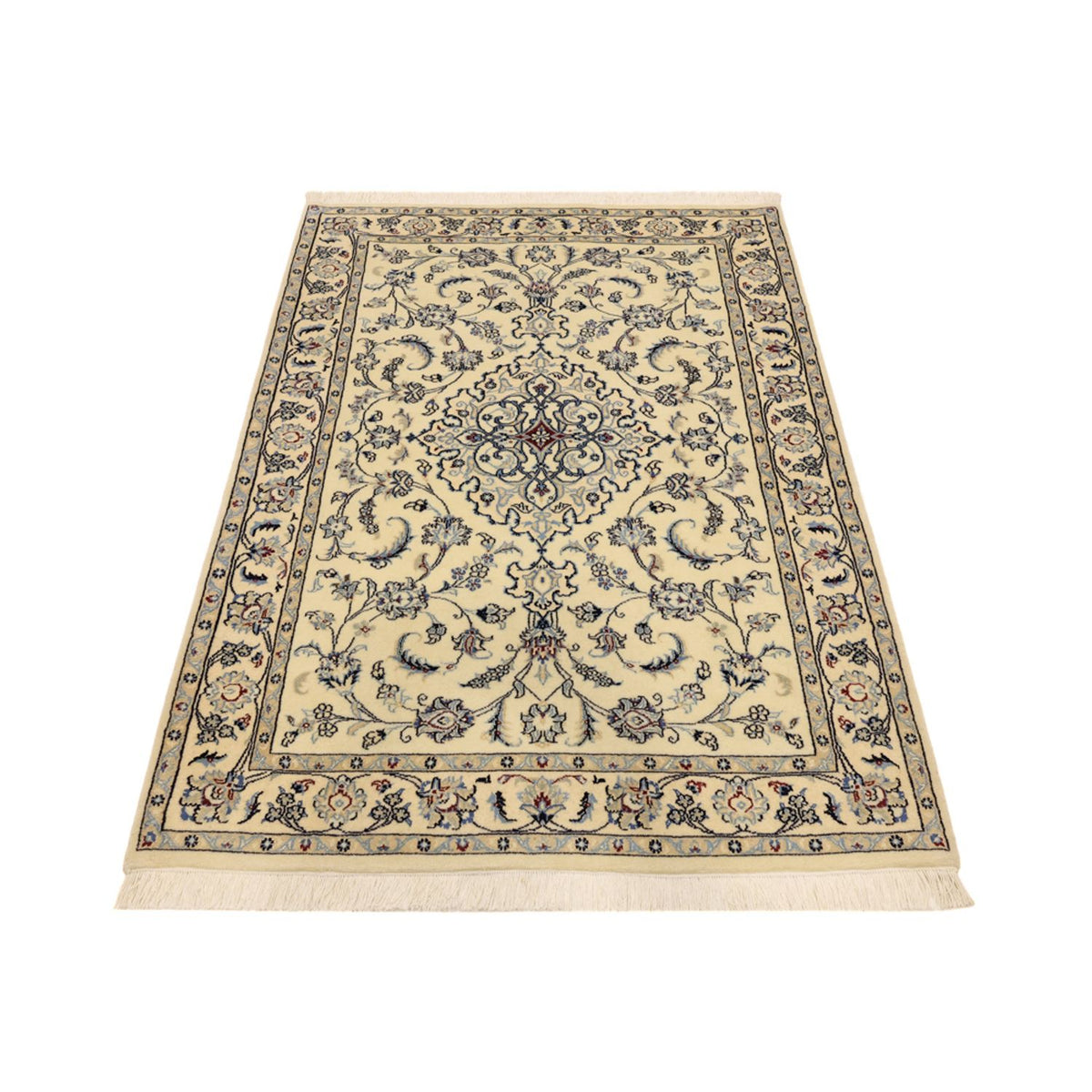 Perserteppich - Nain - Royal - Royal - 159 x 108 cm - beige