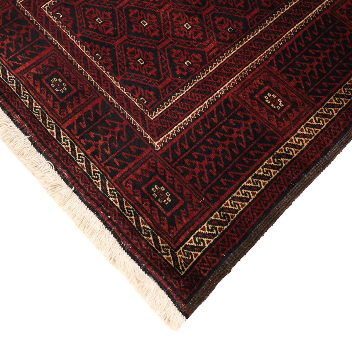 Läufer Belutsch - 203 x 101 cm - dunkelrot