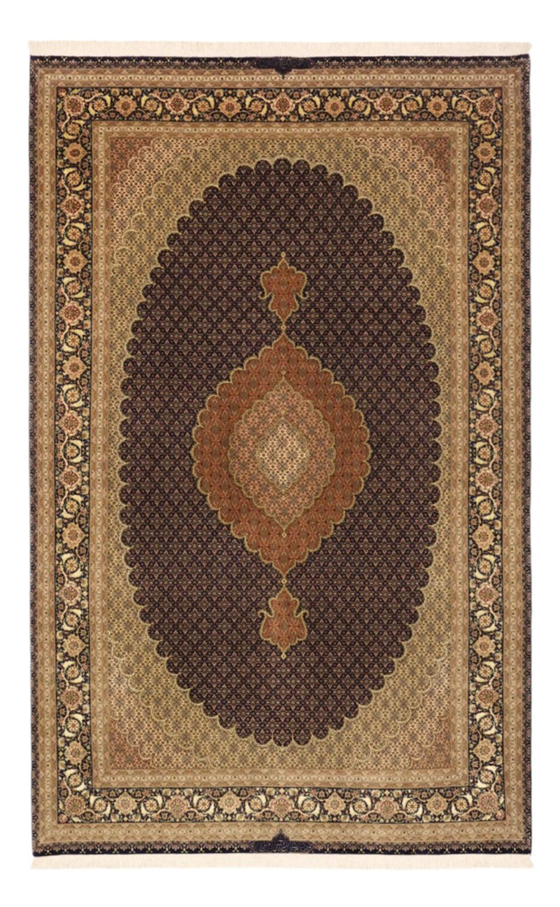 Perserteppich - Täbriz - Royal - Royal - 309 x 199 cm - dunkelbeige