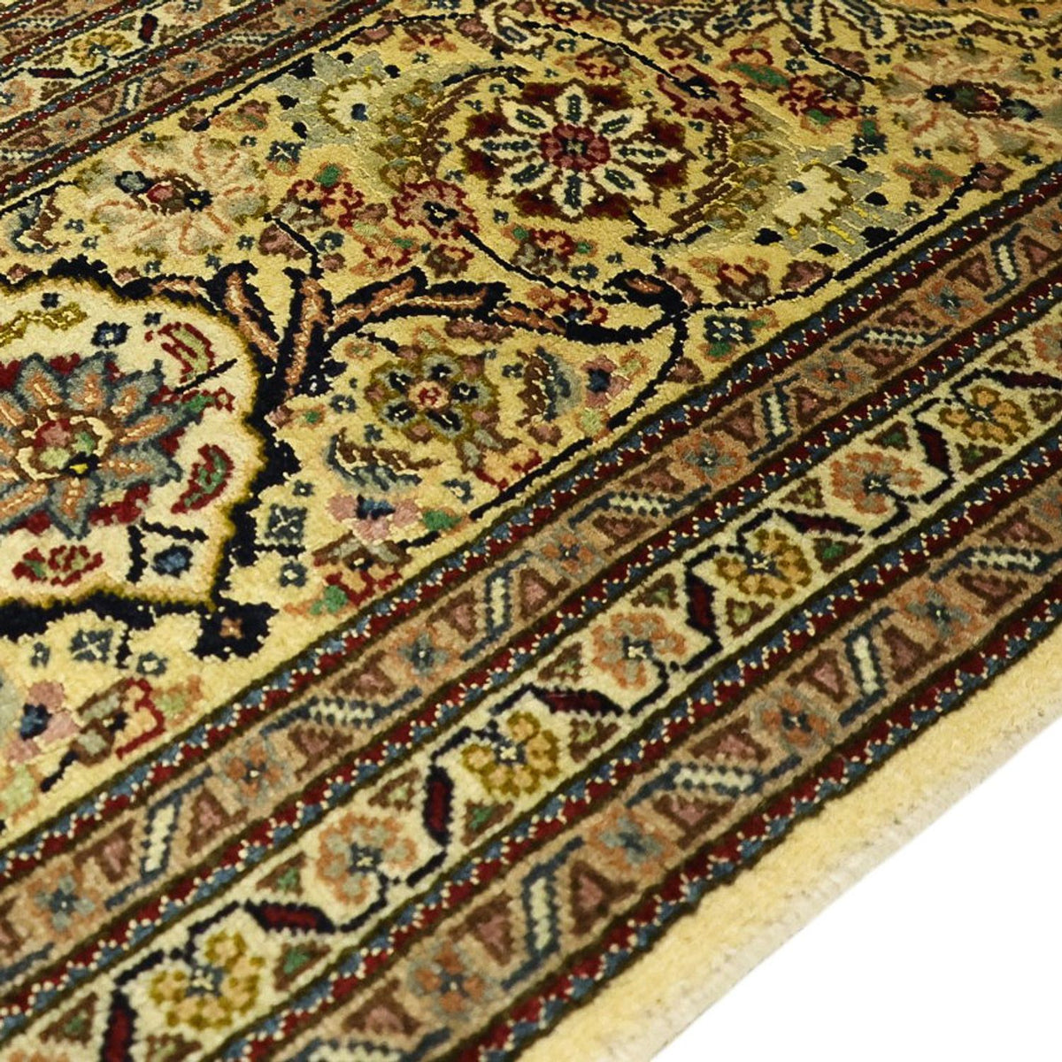 Perserteppich - Täbriz - Royal - Royal - 288 x 201 cm - dunkelbeige