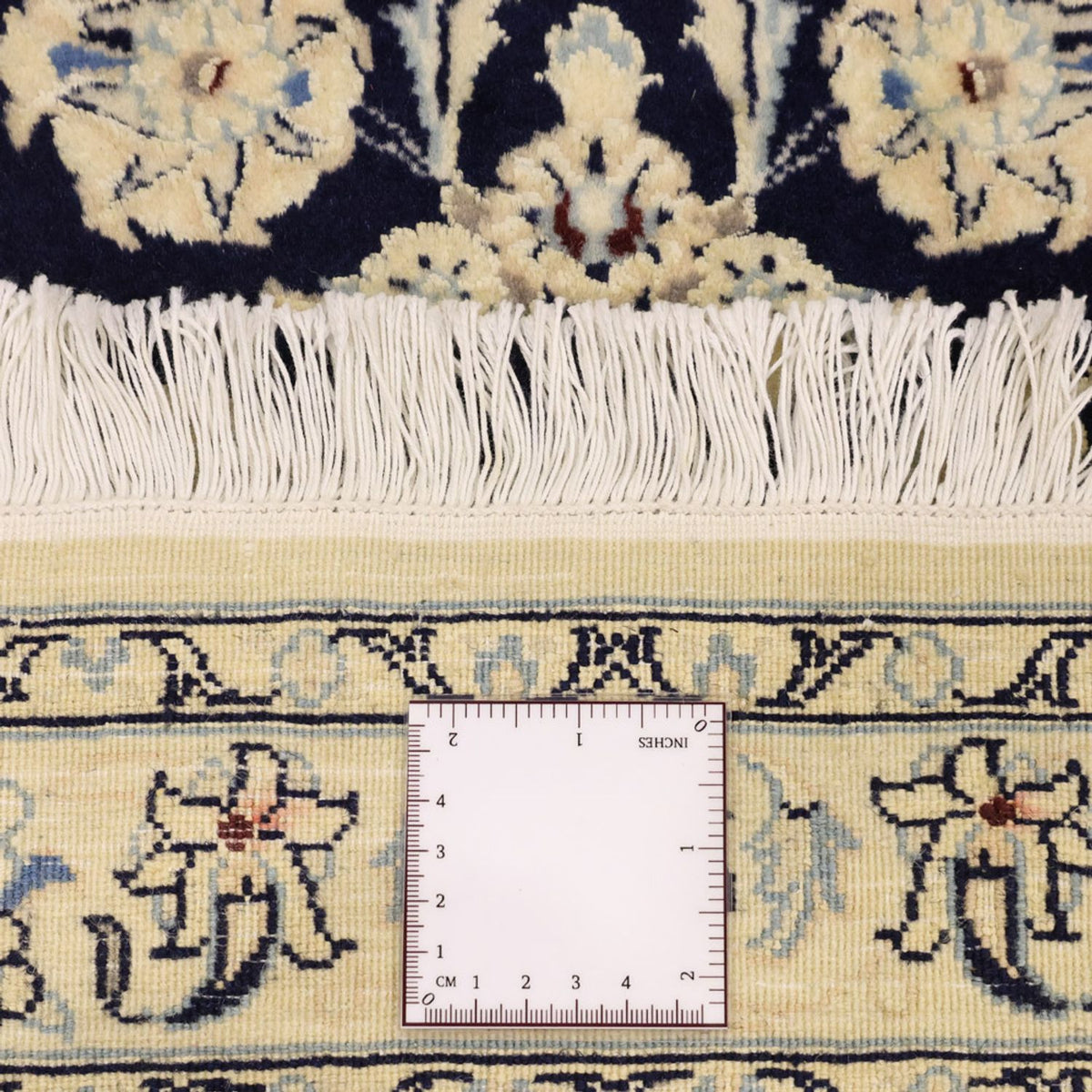 Perserteppich - Nain - Royal - Royal - 114 x 78 cm - dunkelblau