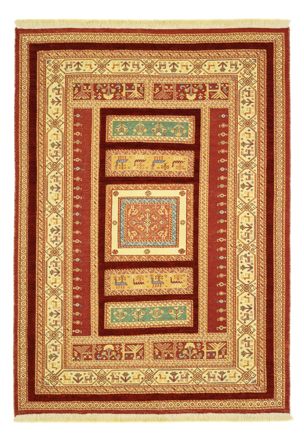 Kelim Teppich - Oriental - 155 x 111 cm - mehrfarbig
