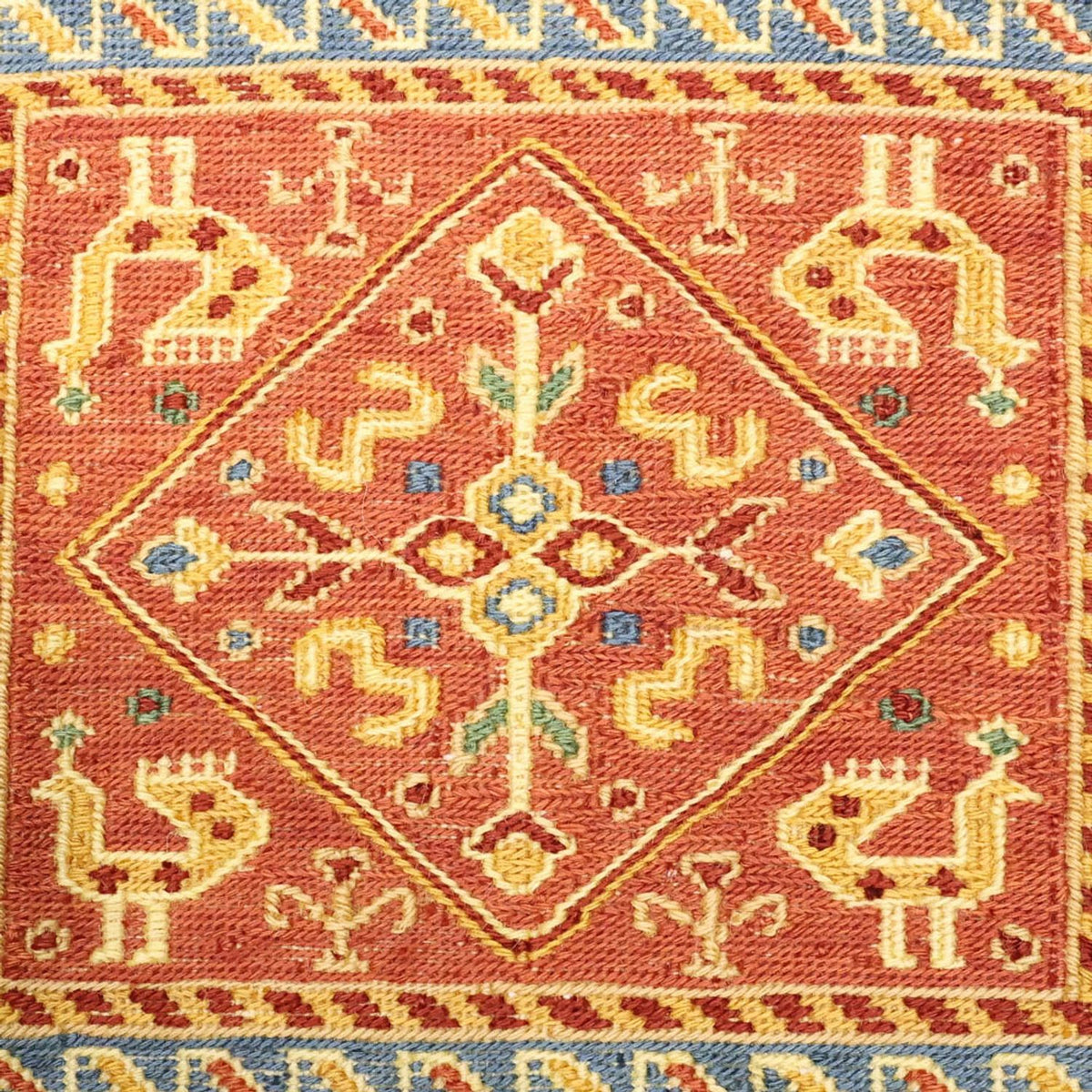 Kelim Teppich - Oriental - 155 x 111 cm - mehrfarbig