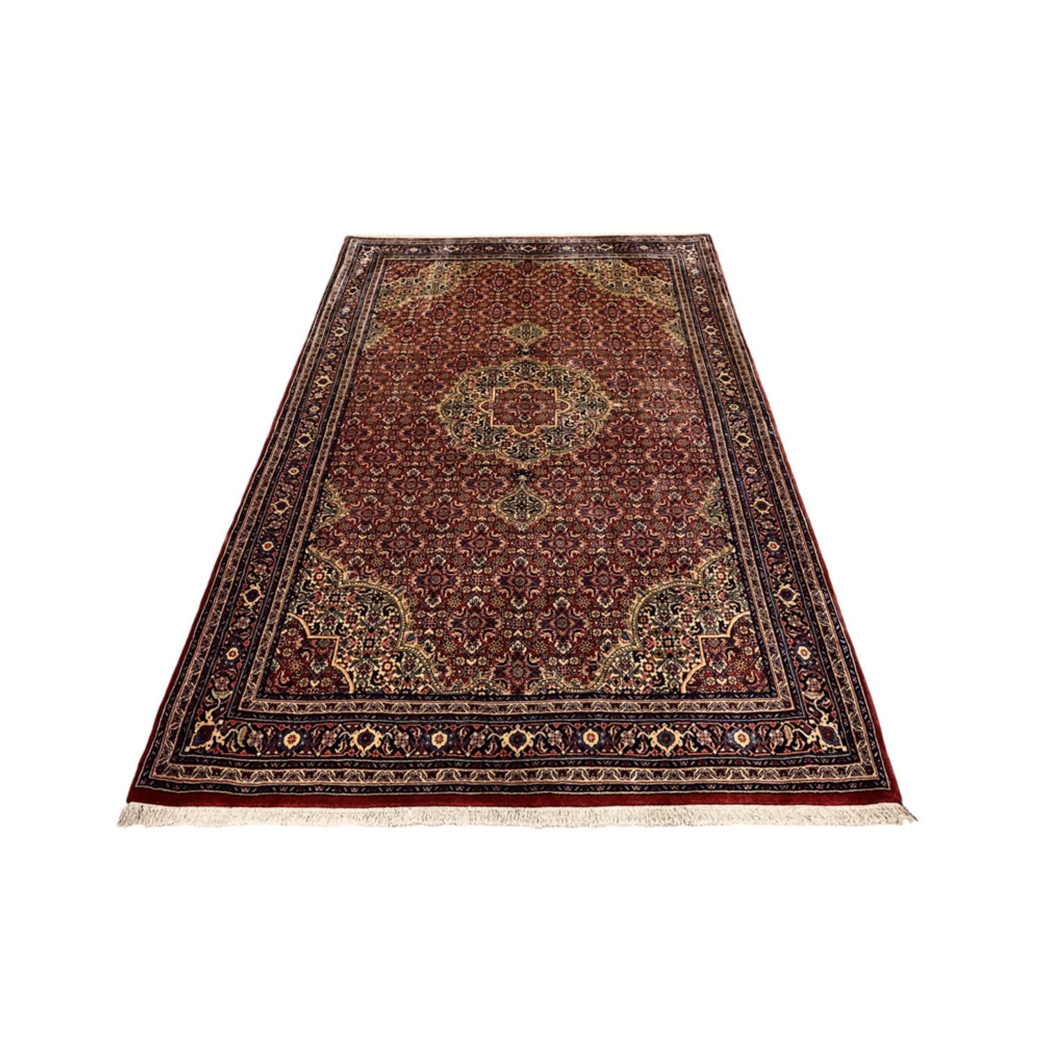Perserteppich - Bidjar - 216 x 144 cm - dunkelrot
