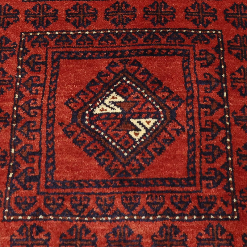 Belutsch Teppich - 188 x 109 cm - dunkelrot