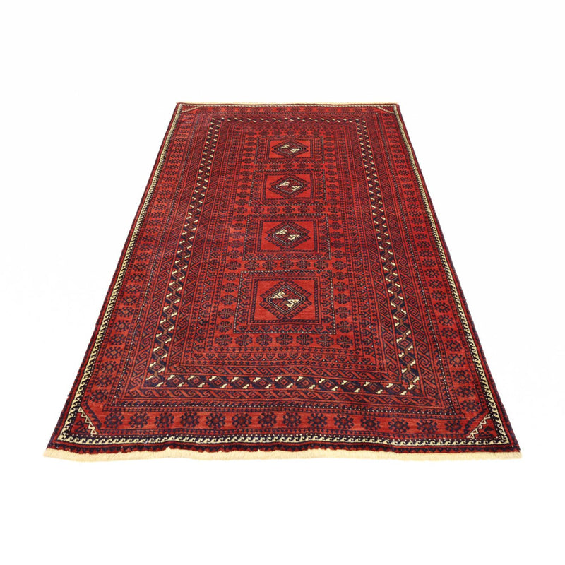 Belutsch Teppich - 188 x 109 cm - dunkelrot