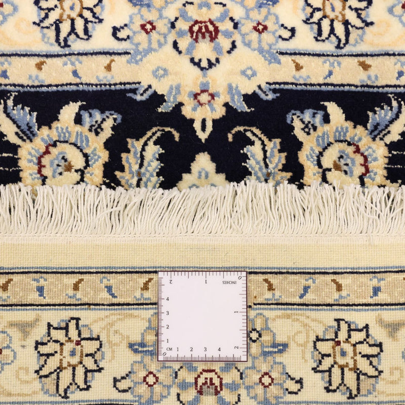 Perserteppich - Nain - Royal - Royal - 136 x 86 cm - dunkelblau