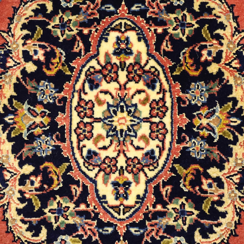 Perserteppich - Keshan - Seidenkette - 122 x 59 cm - rot
