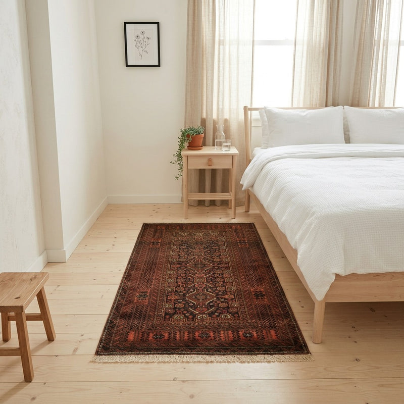 Belutsch Teppich 198x109cm - Orientteppich