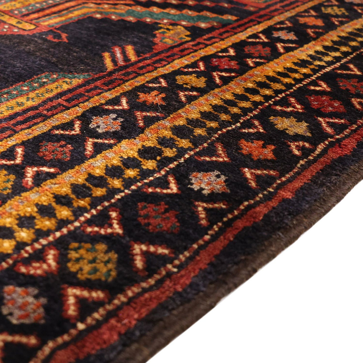 Läufer Belutsch - 274 x 125 cm - dunkelblau