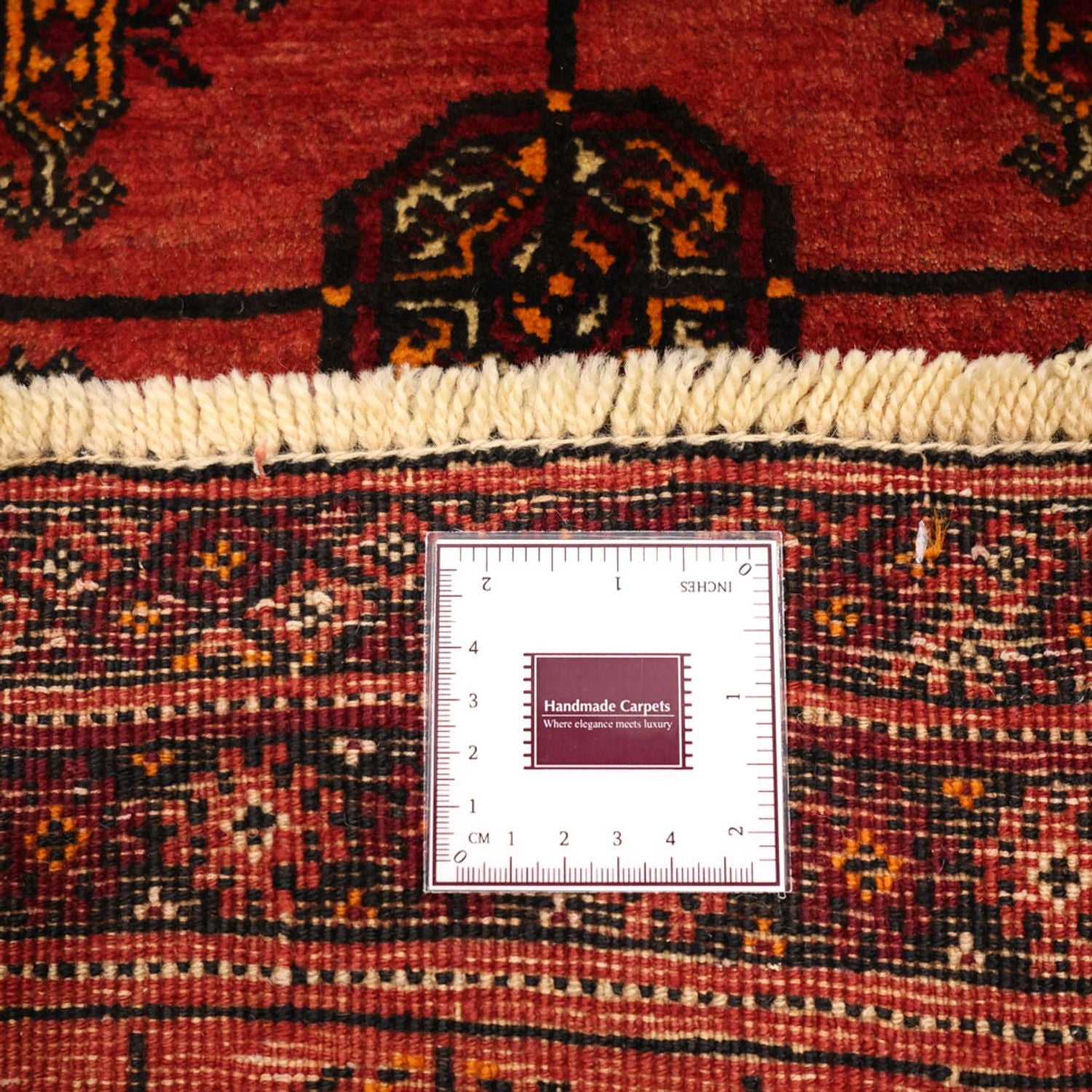 Belutsch Teppich - 212 x 133 cm - rot