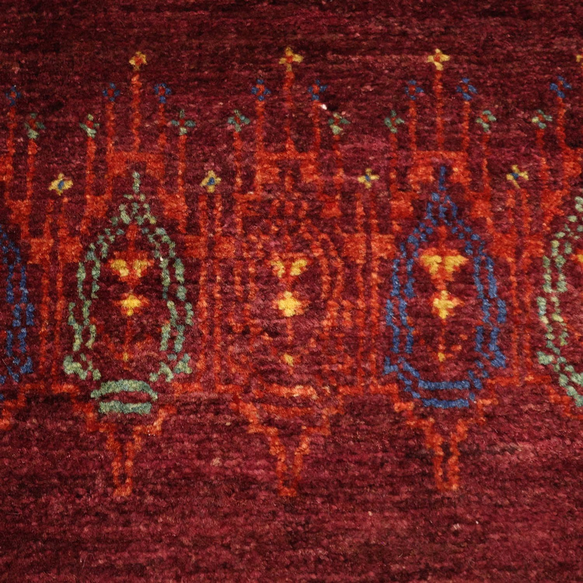 Gabbeh Teppich - Kaschkuli Perser - 150 x 84 cm - rot