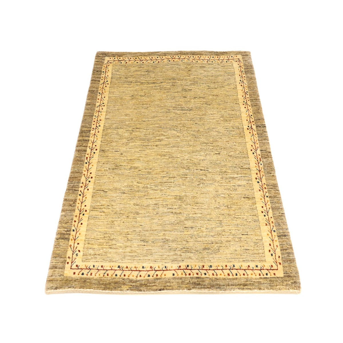 Gabbeh Teppich - Kaschkuli Perser - 136 x 80 cm - beige