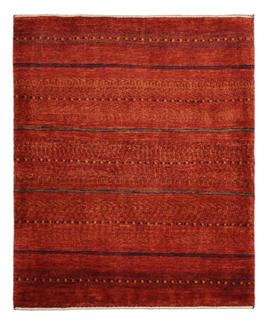 Gabbeh Teppich - Kaschkuli Perser - 113 x 94 cm - mehrfarbig
