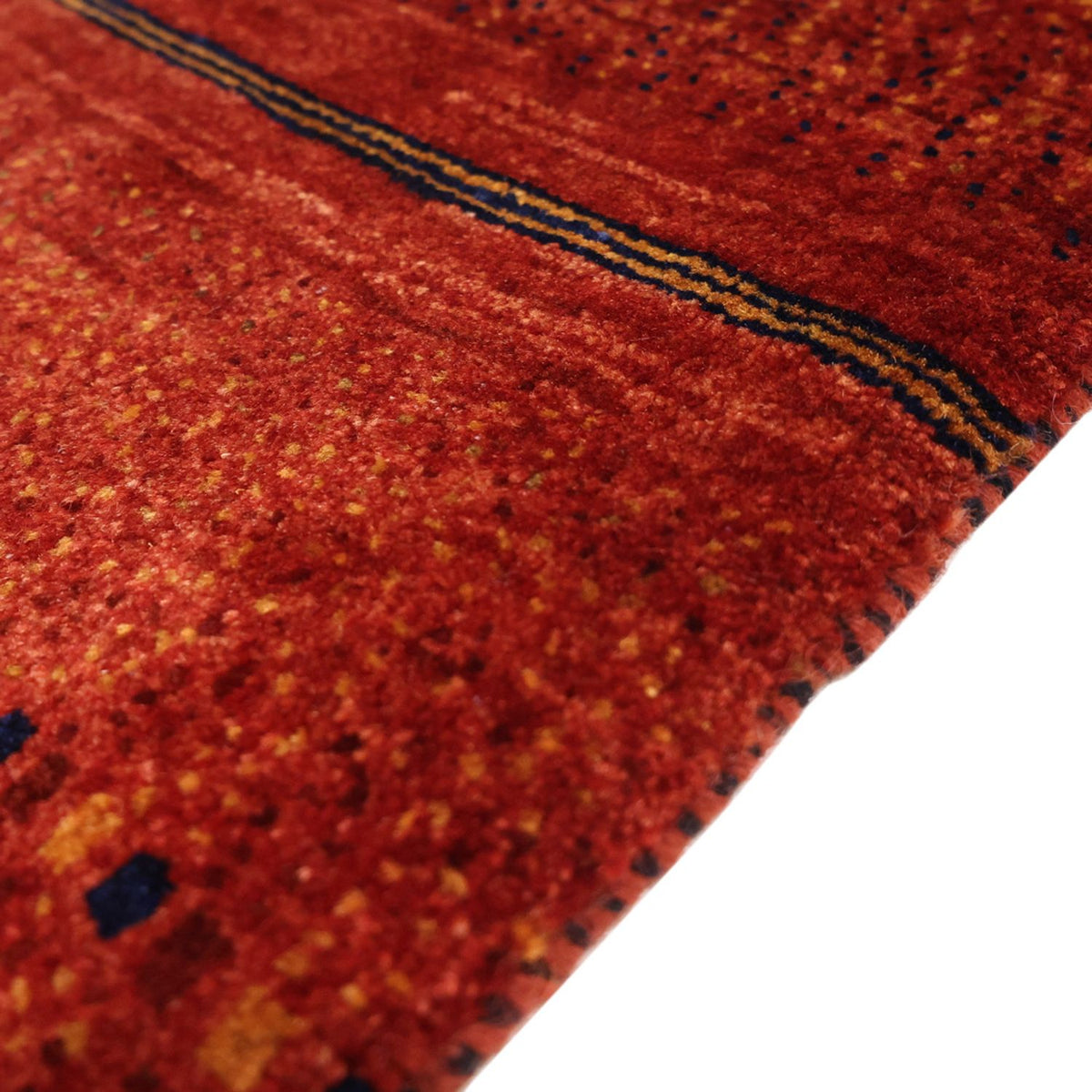 Gabbeh Teppich - Kaschkuli Perser - 113 x 94 cm - mehrfarbig