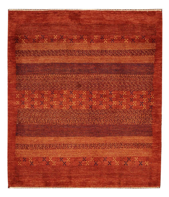 Gabbeh Teppich - Kaschkuli Perser - 114 x 97 cm - mehrfarbig