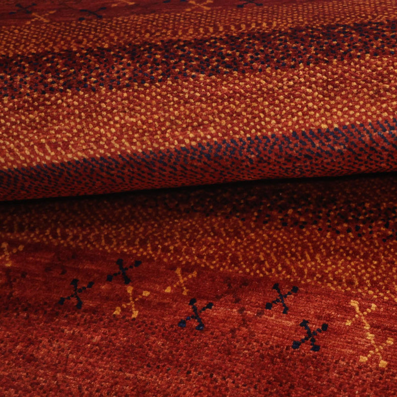 Gabbeh Teppich - Kaschkuli Perser - 114 x 97 cm - mehrfarbig