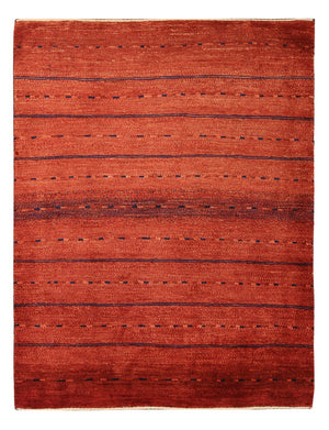 Gabbeh Teppich - Kaschkuli Perser - 129 x 99 cm - mehrfarbig