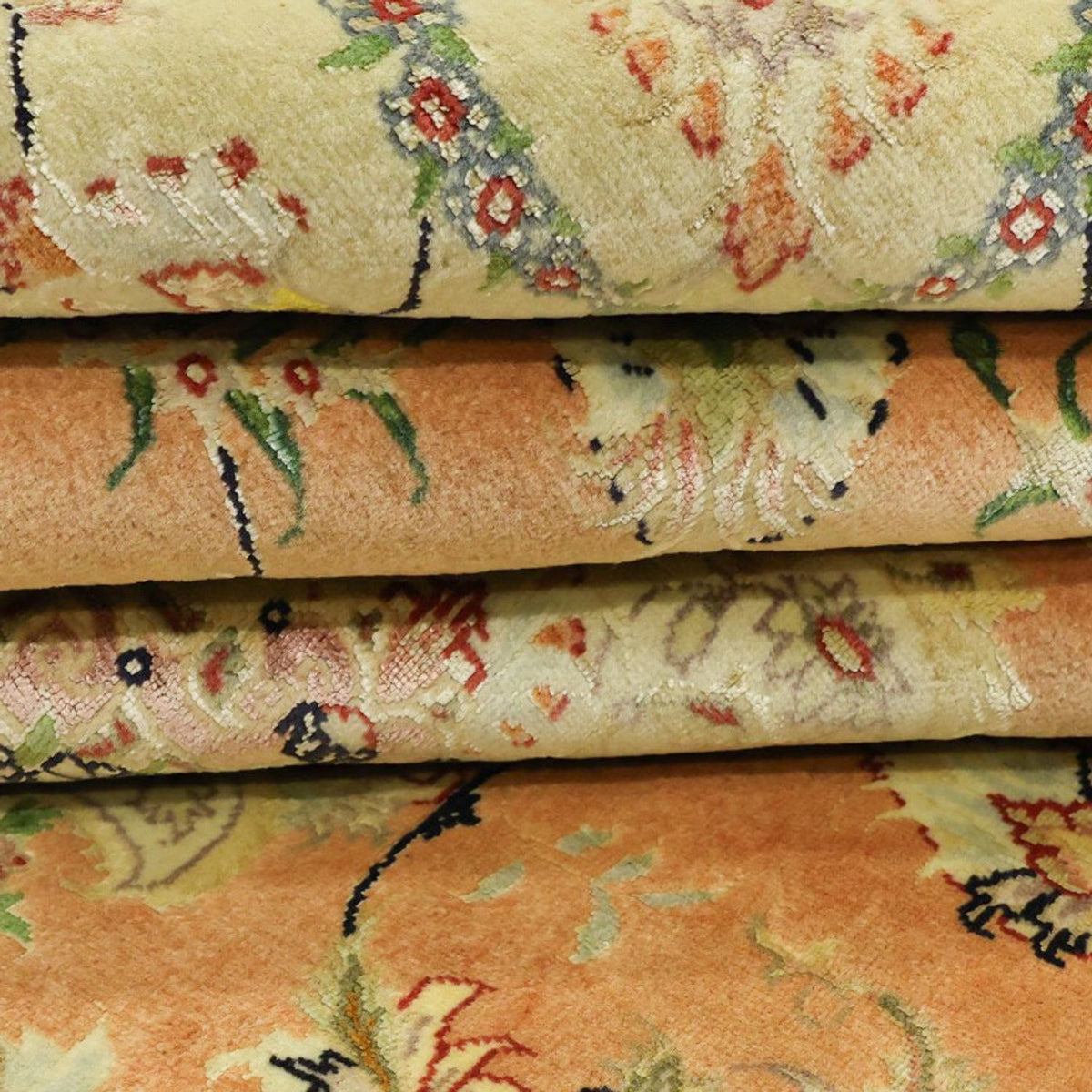 Perserteppich - Täbriz - Royal - Royal - 188 x 153 cm - sand