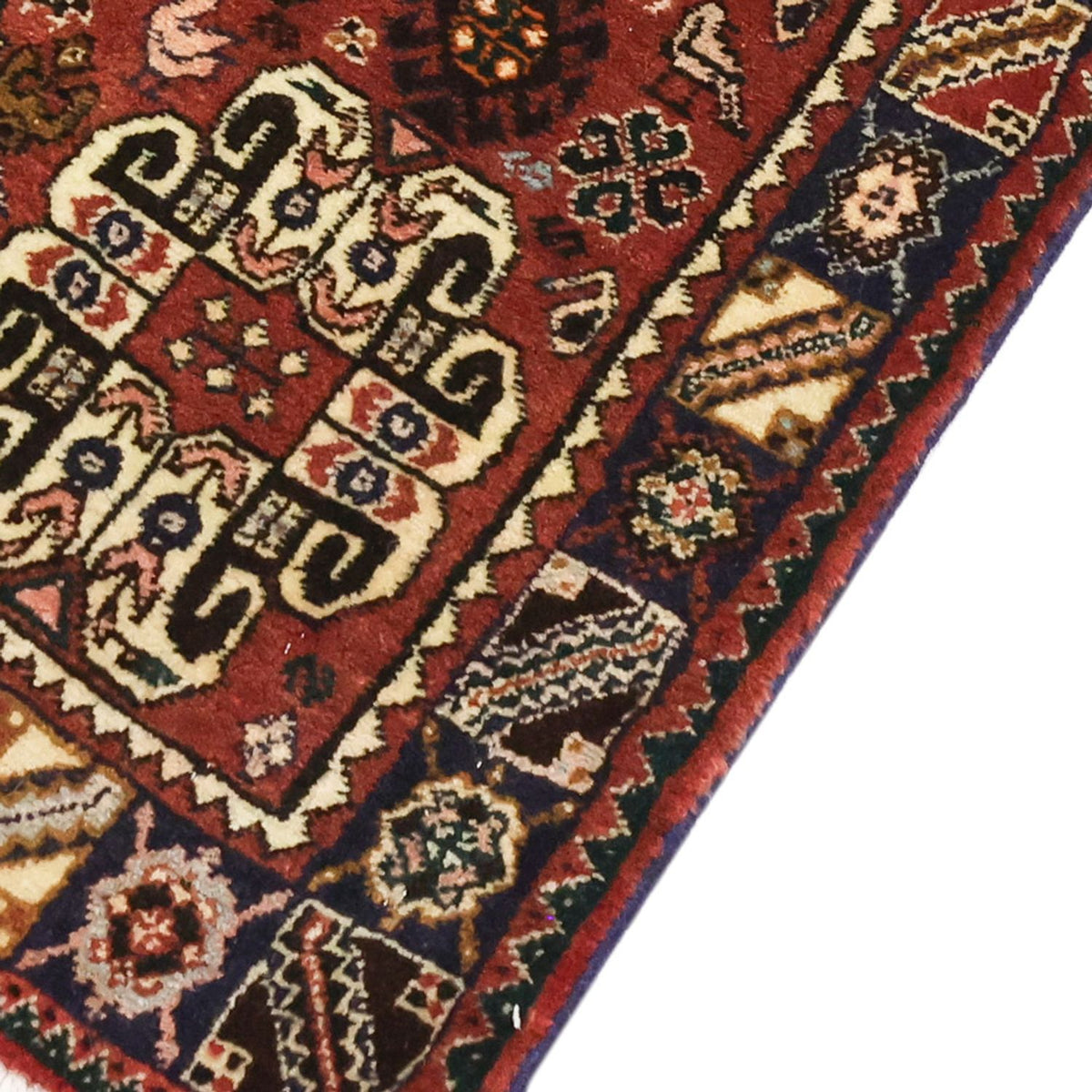 Perserteppich - Nomadic - 156 x 106 cm - mehrfarbig