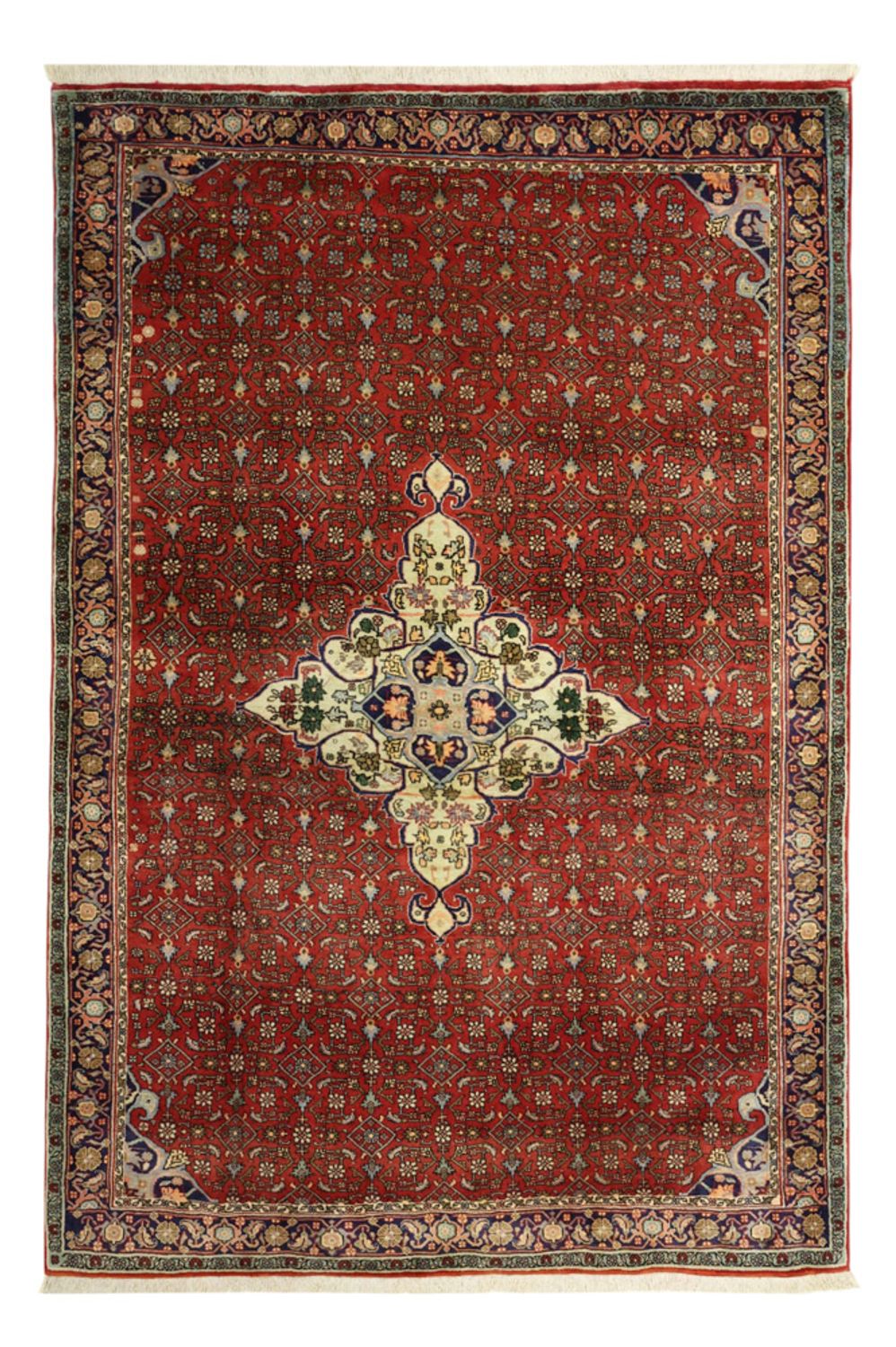 Perserteppich - Bidjar - 217 x 144 cm - rot